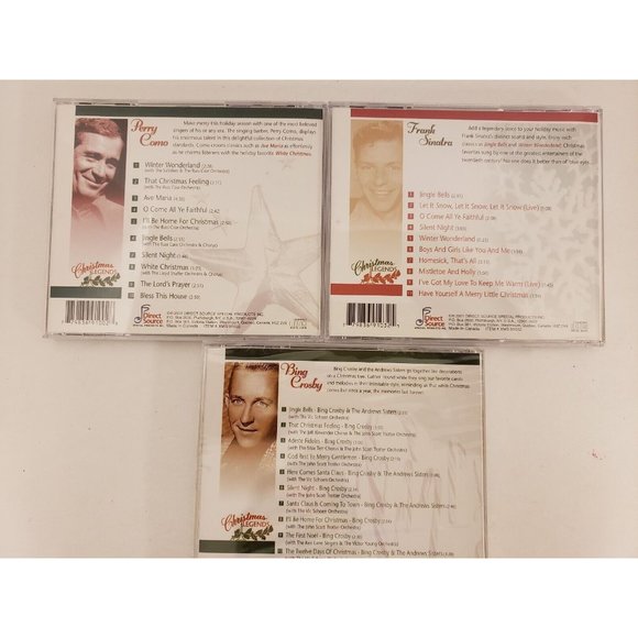 CD "Christmas Superstars" 3 CD Box Set, Biing Crosby, Perry Como, Frank Sinatra - Picture 4 of 4